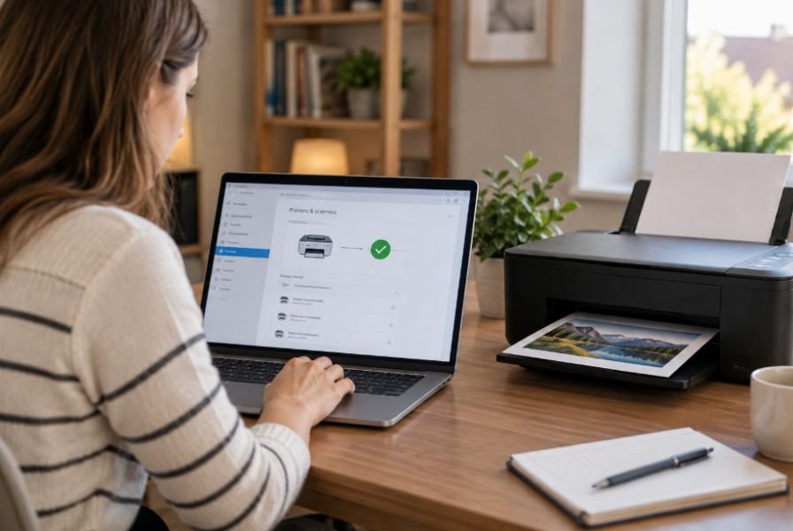 Add the Printer to a Windows Laptop