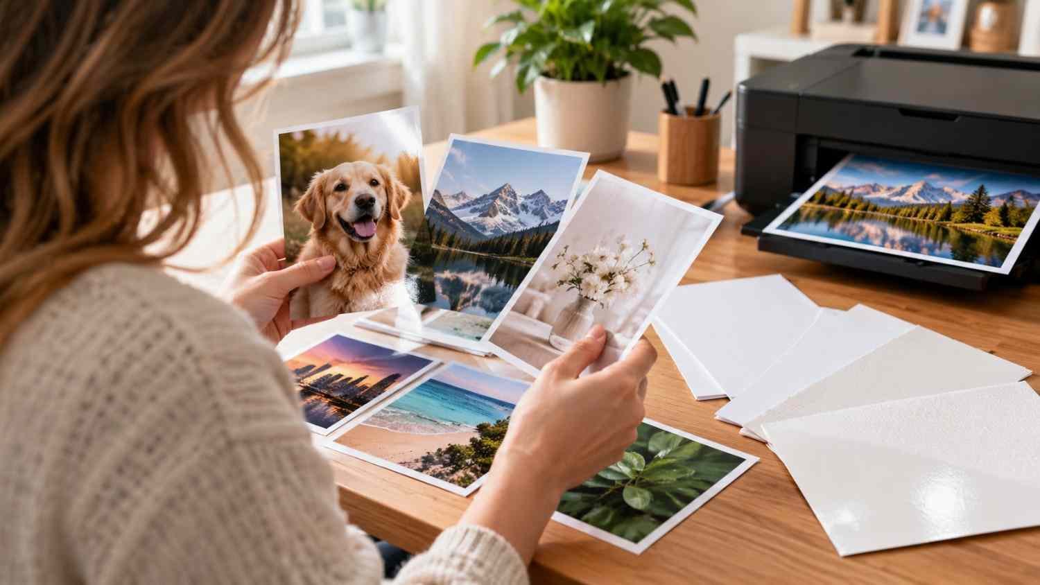 Choose a Finish That Fits the Photo