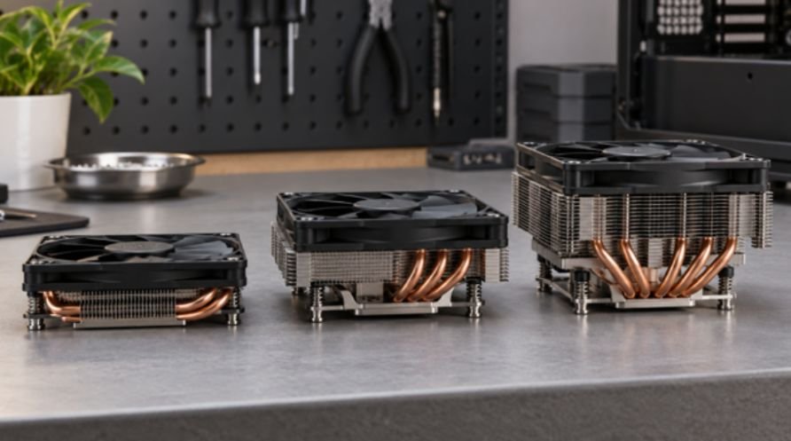 Compare low-profile CPU coolers by height