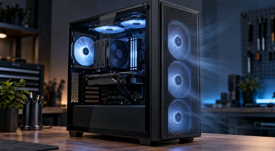 High Airflow Mid Tower Computer Cases Under 100: Four Smart Picks