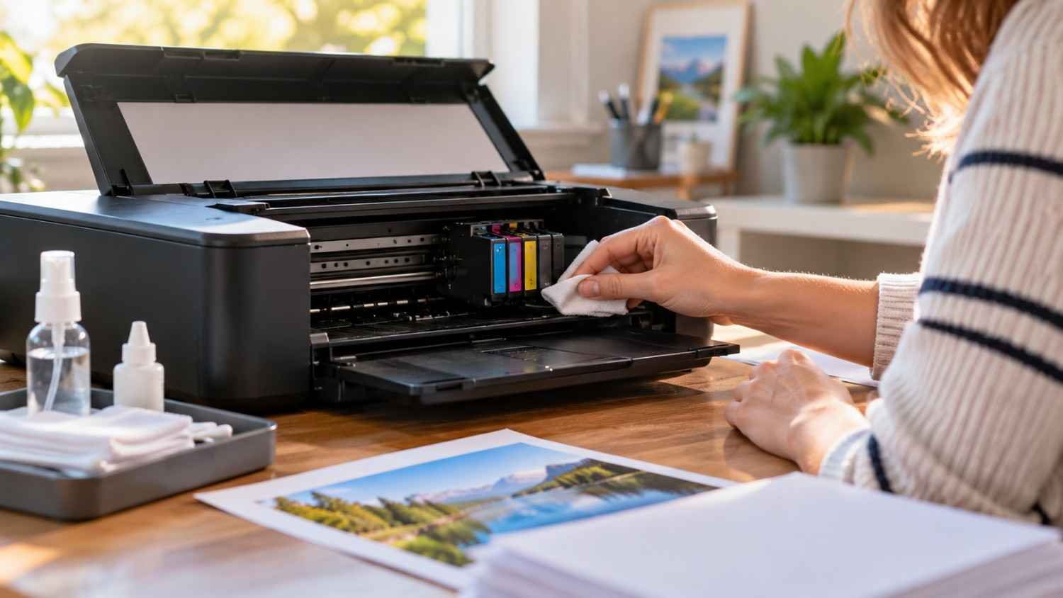 How to Prevent Inkjet Printer Nozzles From Clogging Over Time
