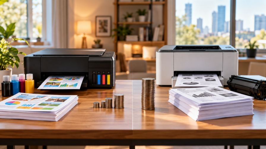 Ink Tank vs Laser Printer Running Cost Comparison for Home and Office Use