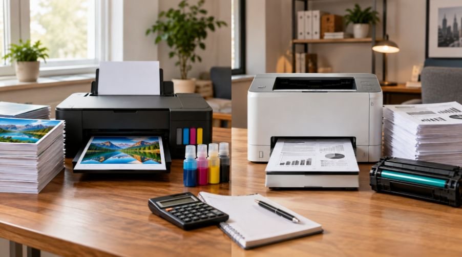 Ink Tank vs Laser Printer Running Cost