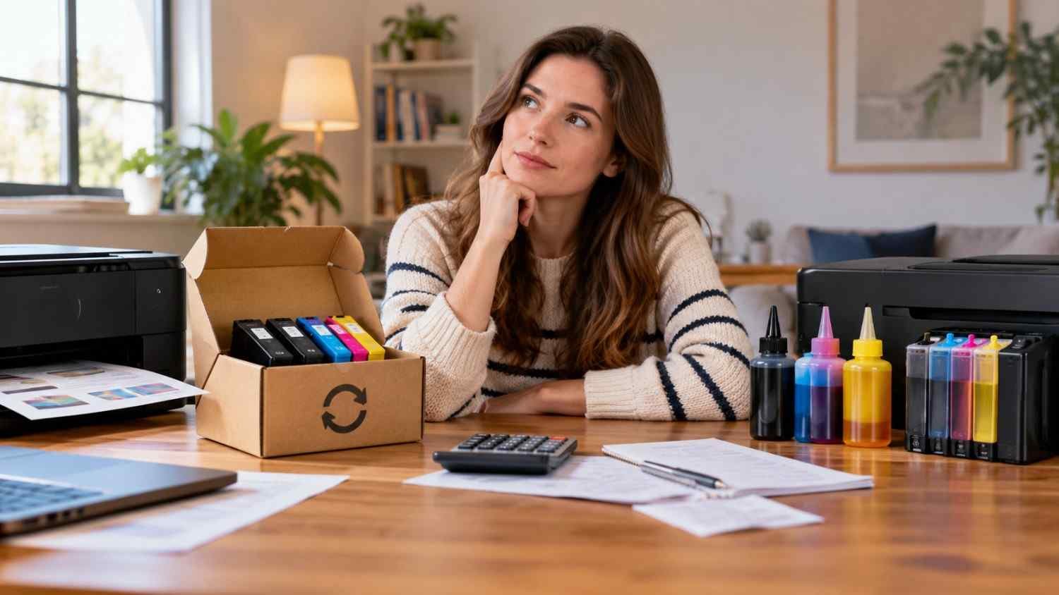 Printer Ink Subscription vs Refillable Ink Costs: How the Real Costs Add Up