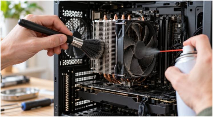 Standard Air Cooler Maintenance: Clean the Fins and Fan