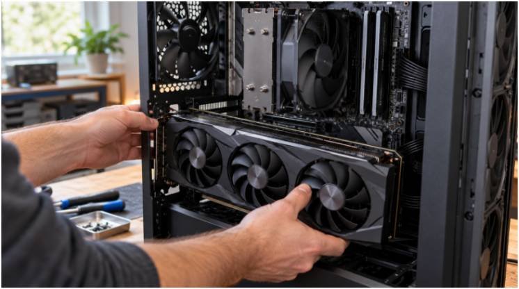 Does PCIe 4.0 bottleneck an RTX 5090 in games?